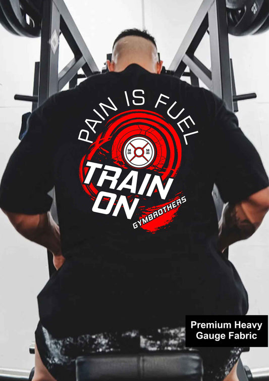 TRAIN ON Oversize T-shirt
