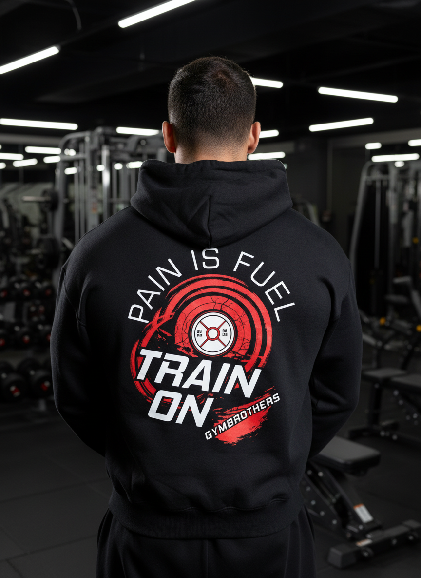 TRAIN ON (Winter Hoodie)