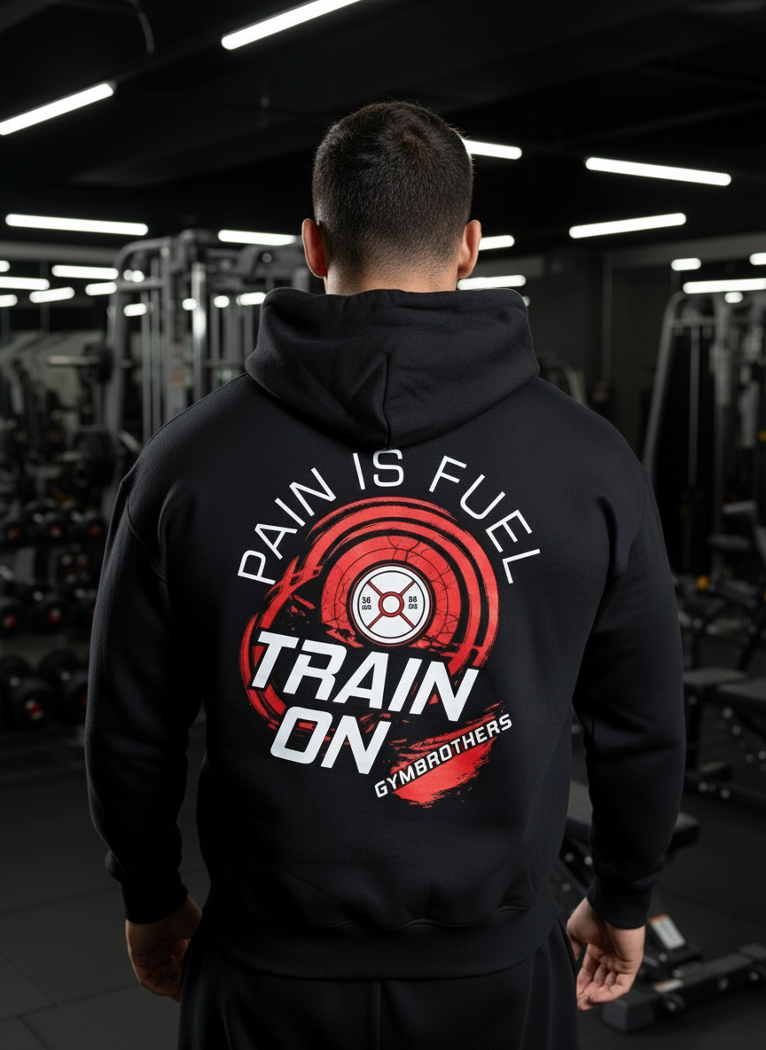 TRAIN ON (Winter Hoodie)