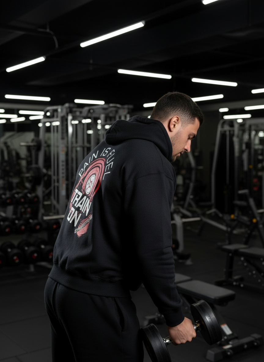 TRAIN ON (Winter Hoodie)