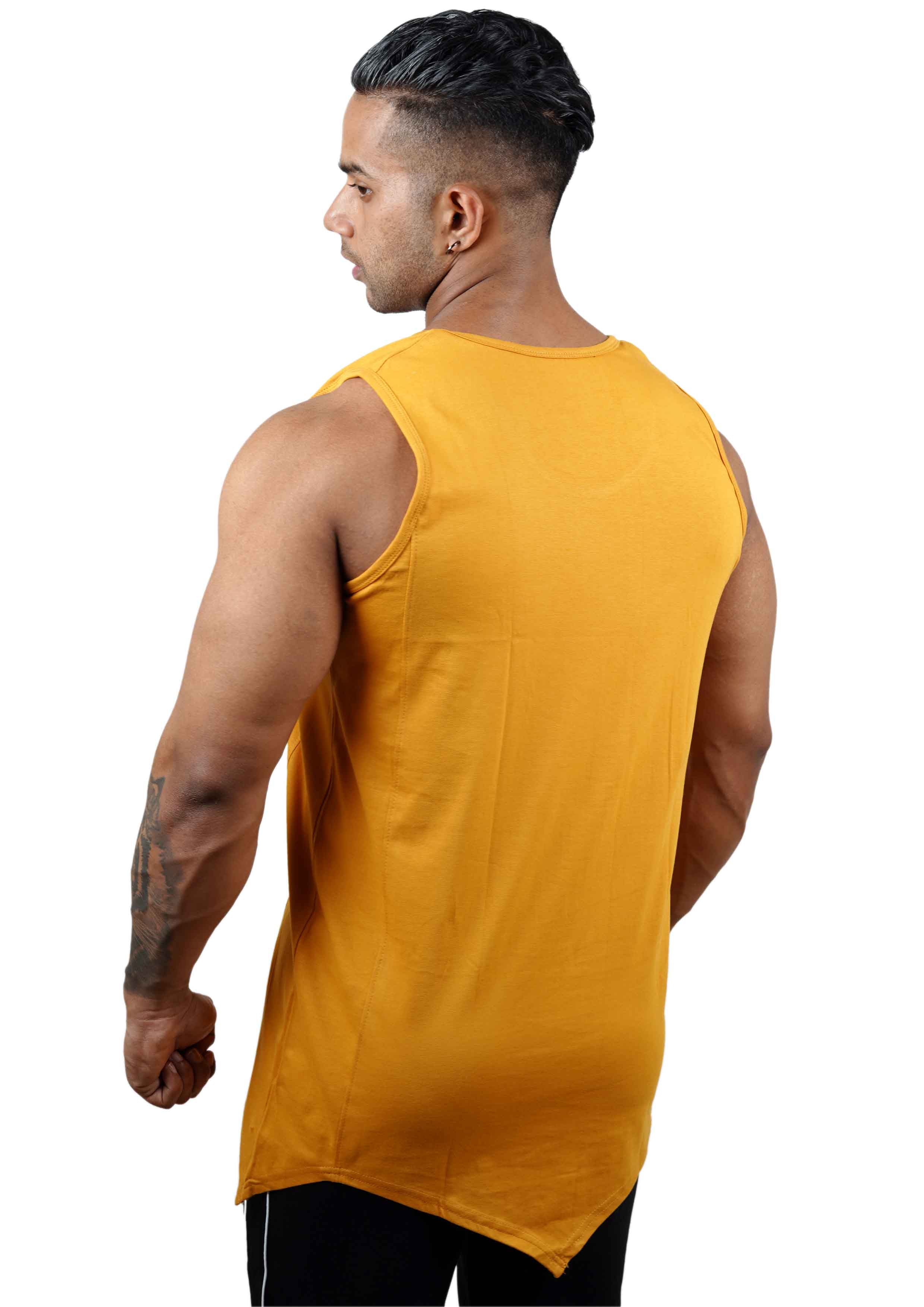 COURAGEOUS TANK - MUSTARD