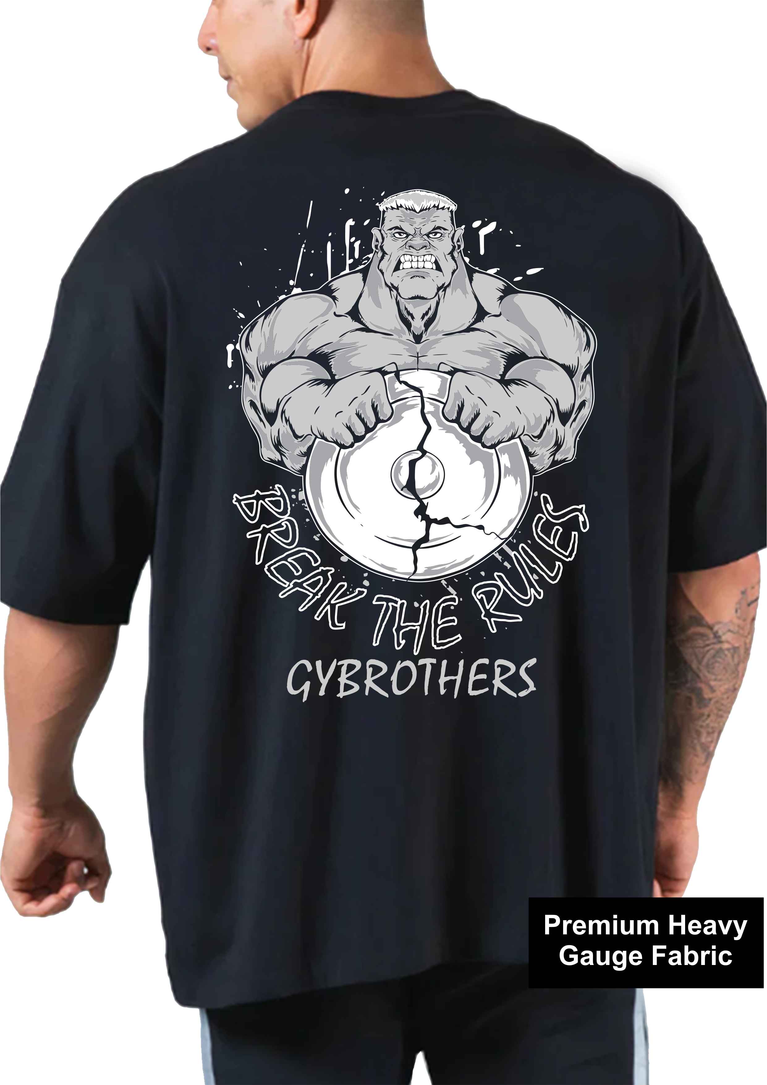 BREAK THE RULES Oversize T-shirt