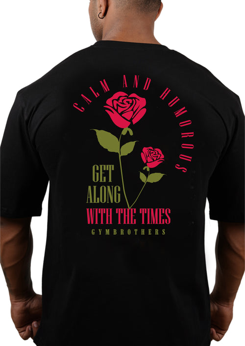 CALM AND HUMOROUS Oversize T-shirt