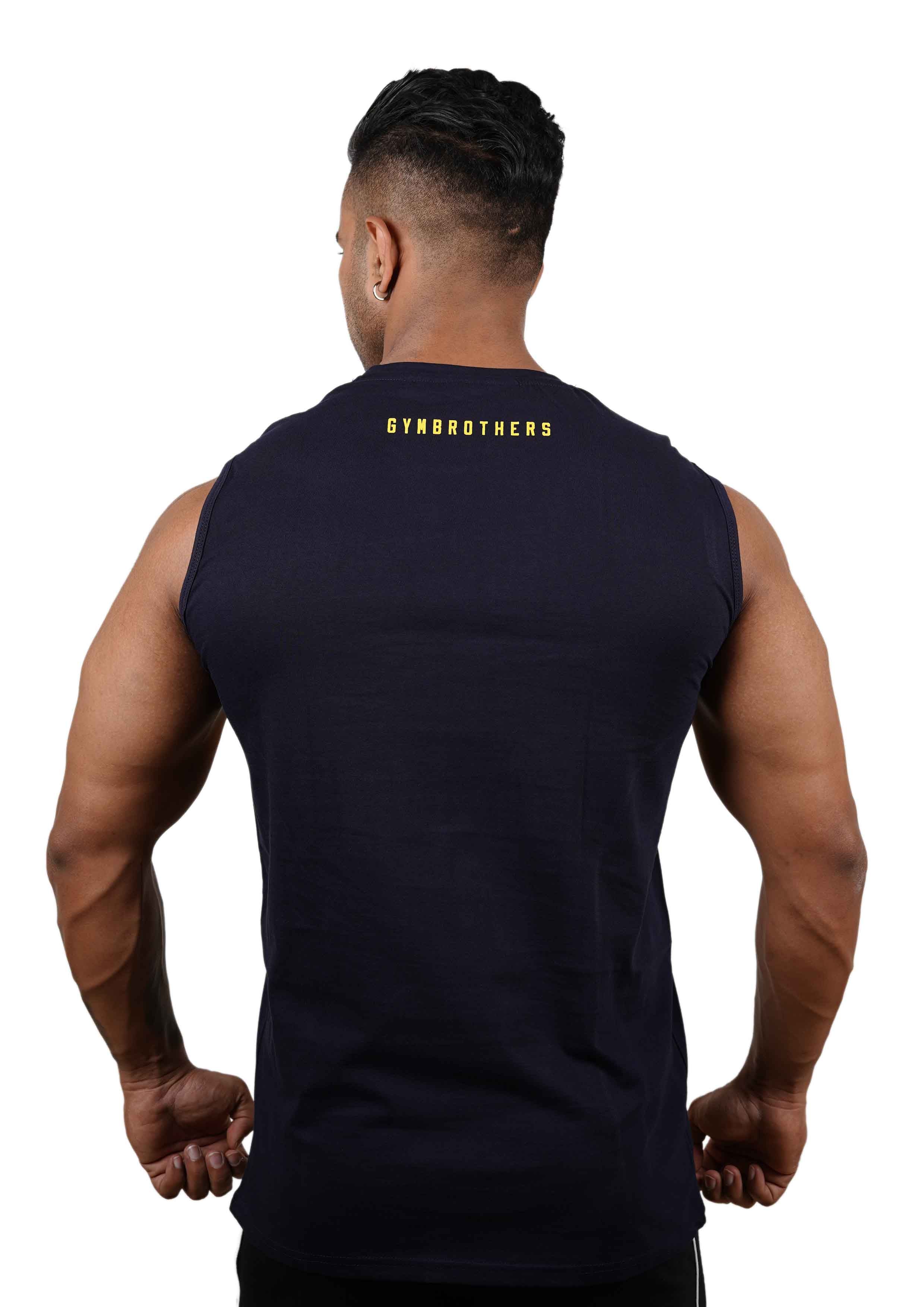 STAY HUMBLE Striped Tank Top Vest