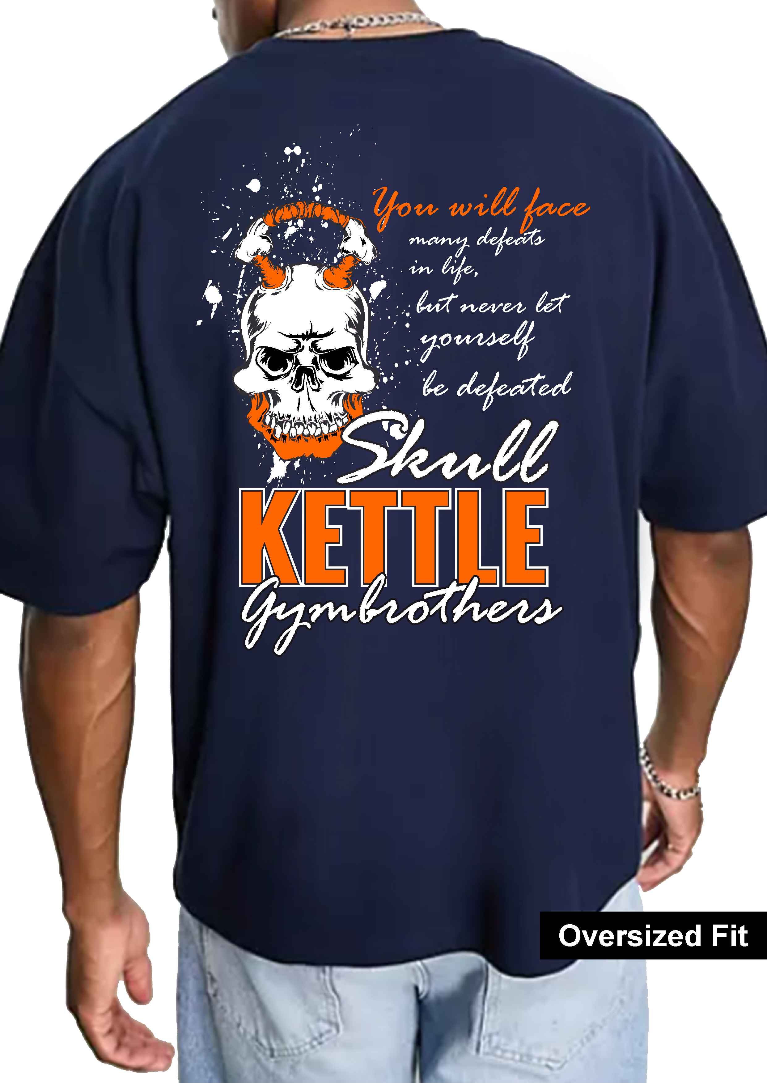 SKULL KETTLE Oversize T-shirt