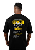 CONQUER YOUR ENEMIES Oversize T-shirt