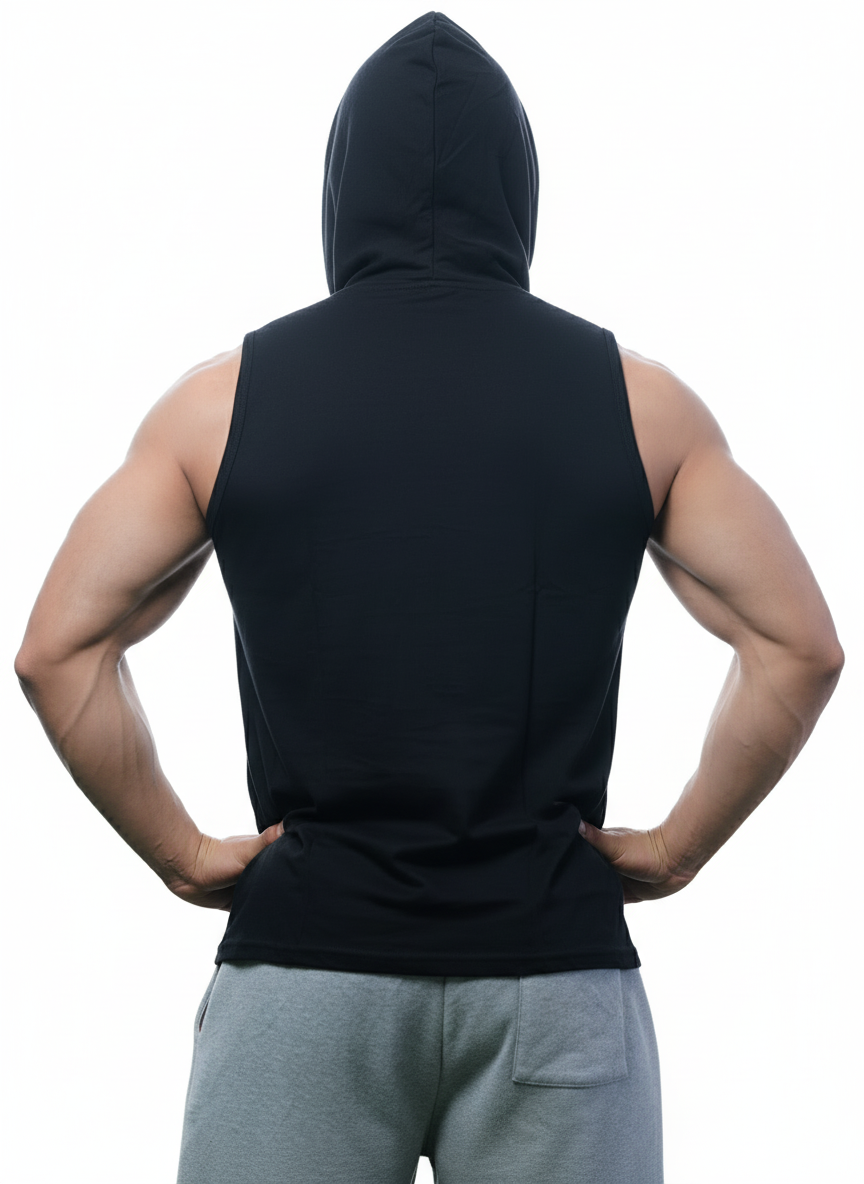 Gymbrothers Sweat Of The Stress gym hoodie for men Black