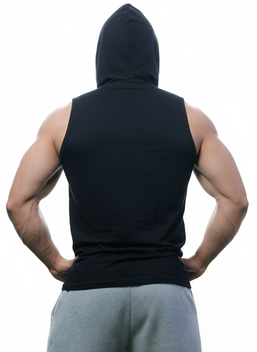 Gymbrothers Now Or Never gym hoodie Black