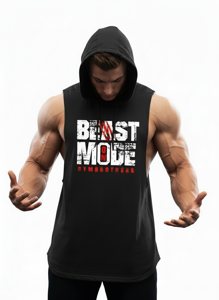 BEAST MODE ON (NAILS) Gym Hoodie