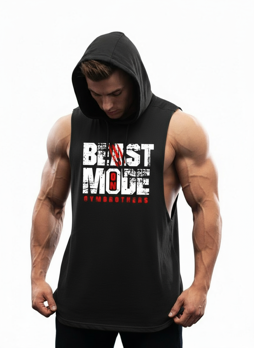BEAST MODE ON (NAILS) Gym Hoodie