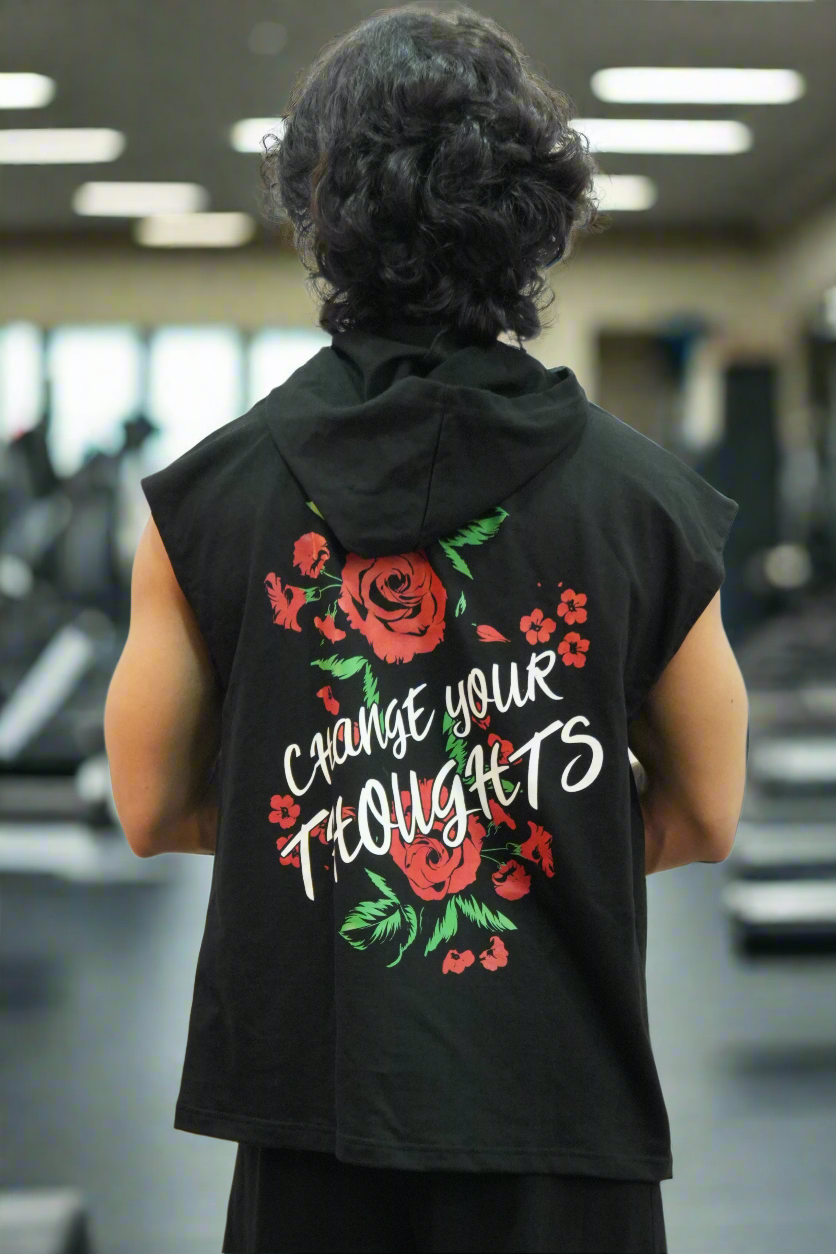 CHANGE YOUR THOUGHT OVERSIZED HOODIE