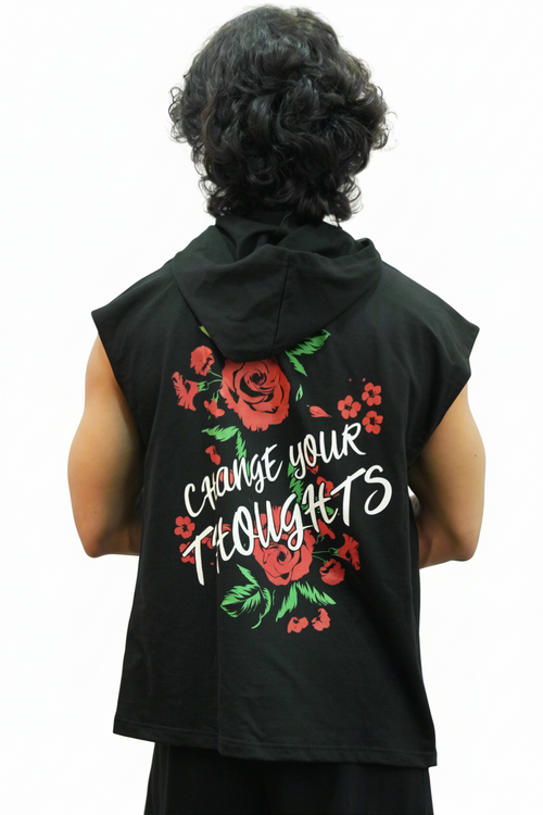 CHANGE YOUR THOUGHT OVERSIZED HOODIE