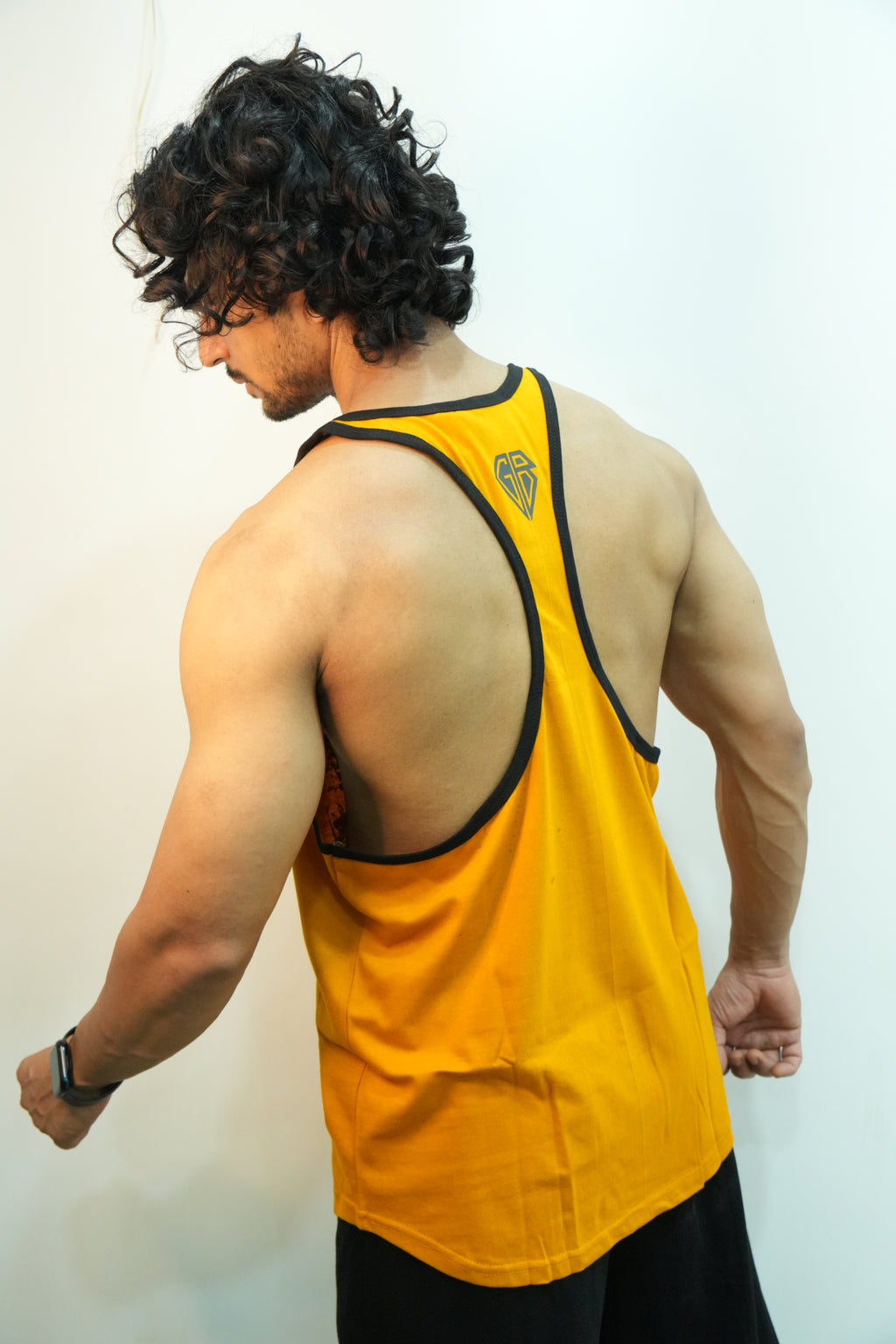 TRAIN EAT SLEEP REPEAT Men's Gym Stringer