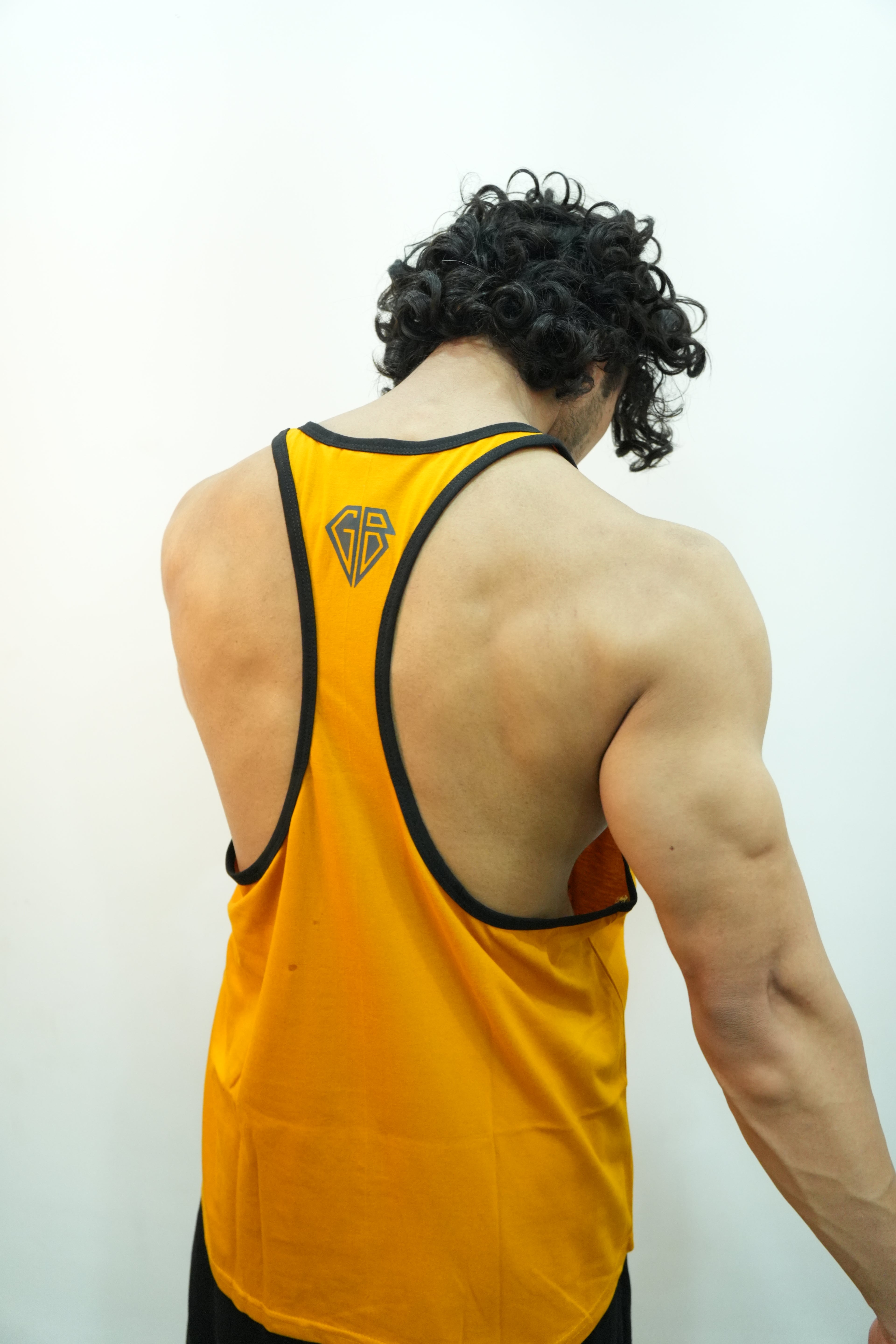 TRAIN EAT SLEEP REPEAT Men's Gym Stringer