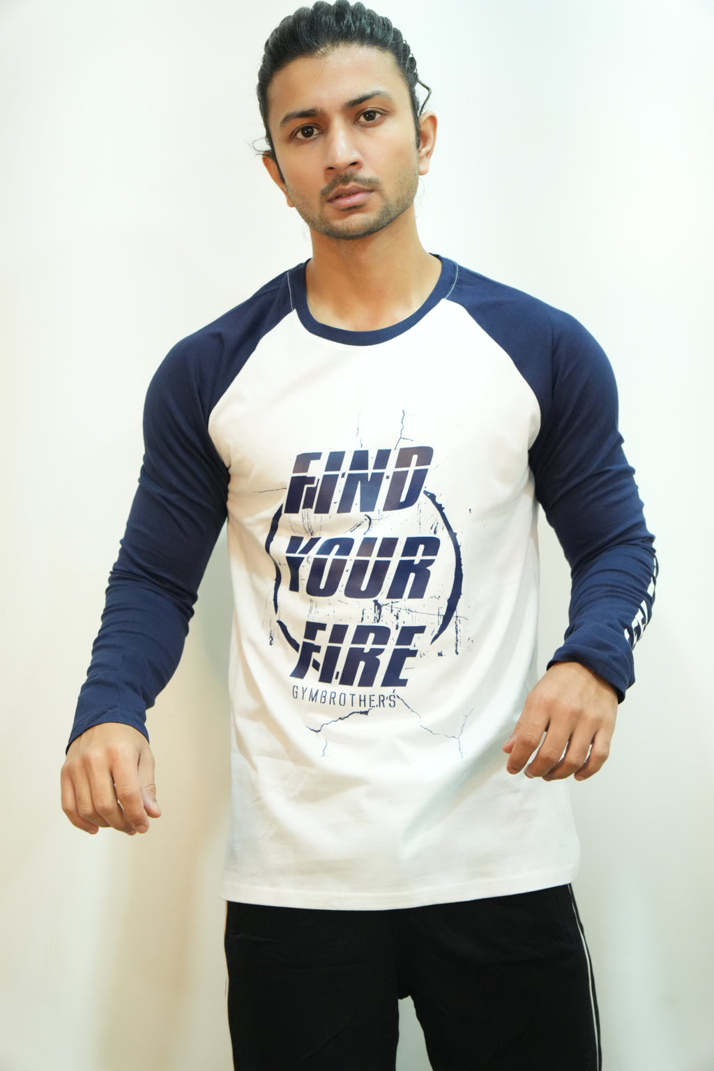 FIND YOUR FIRE - Full Sleeve Reglan T-Shirt