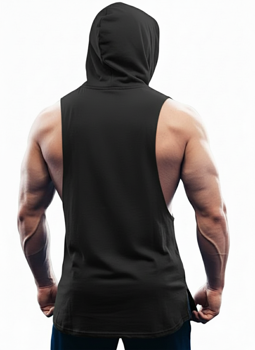 Gymbrothers No Gain No Pain Hoodie for men (Black)