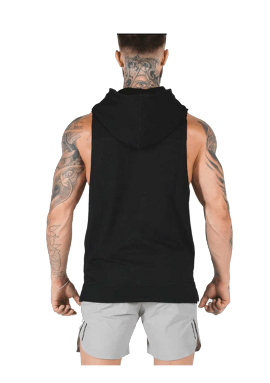 AT THE GYM Hoodie for Men Black