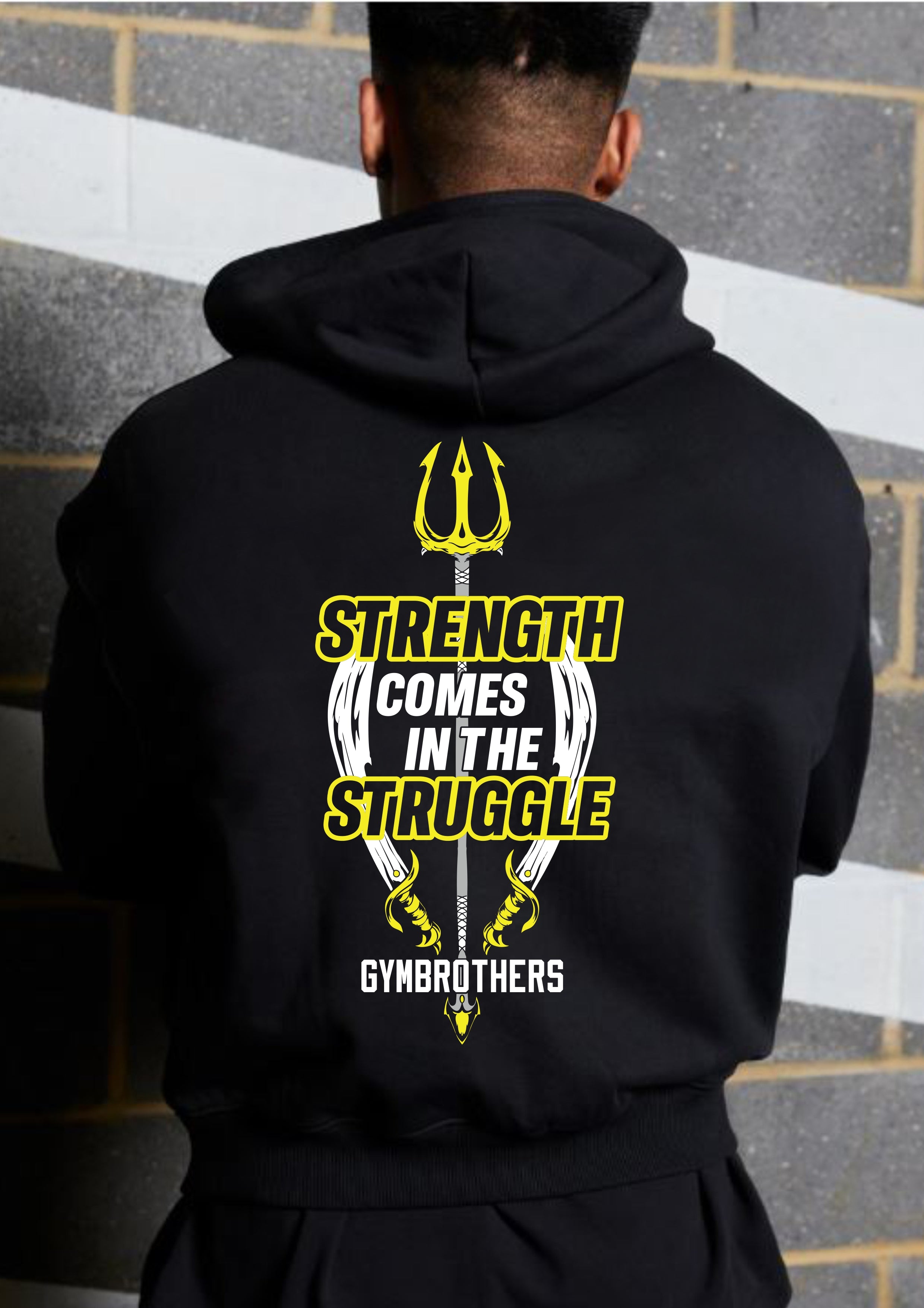 STRUGGLE  (Winter Hoodie)