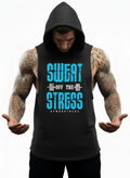 Gymbrothers Sweat Of The Stress gym hoodie for men Black