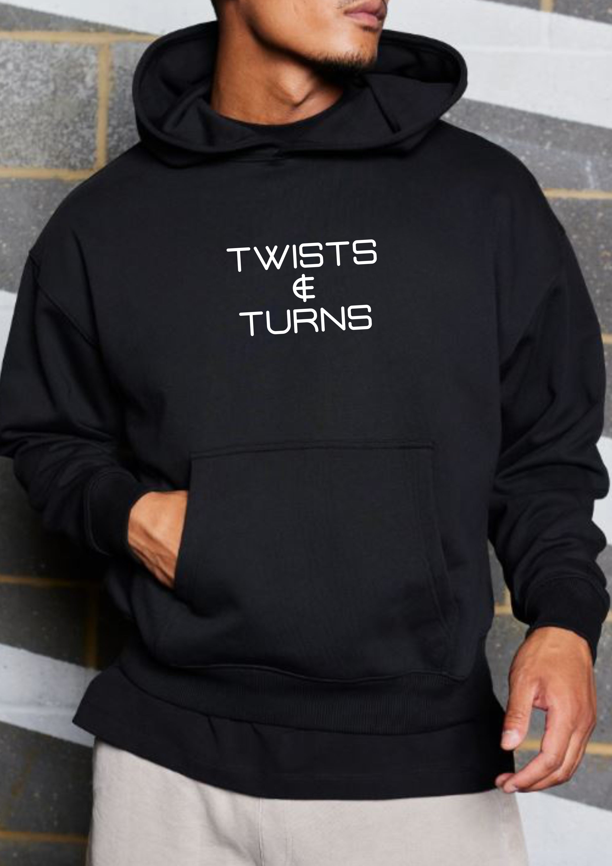 TWISTS AND TURNS (Winter Hoodie)