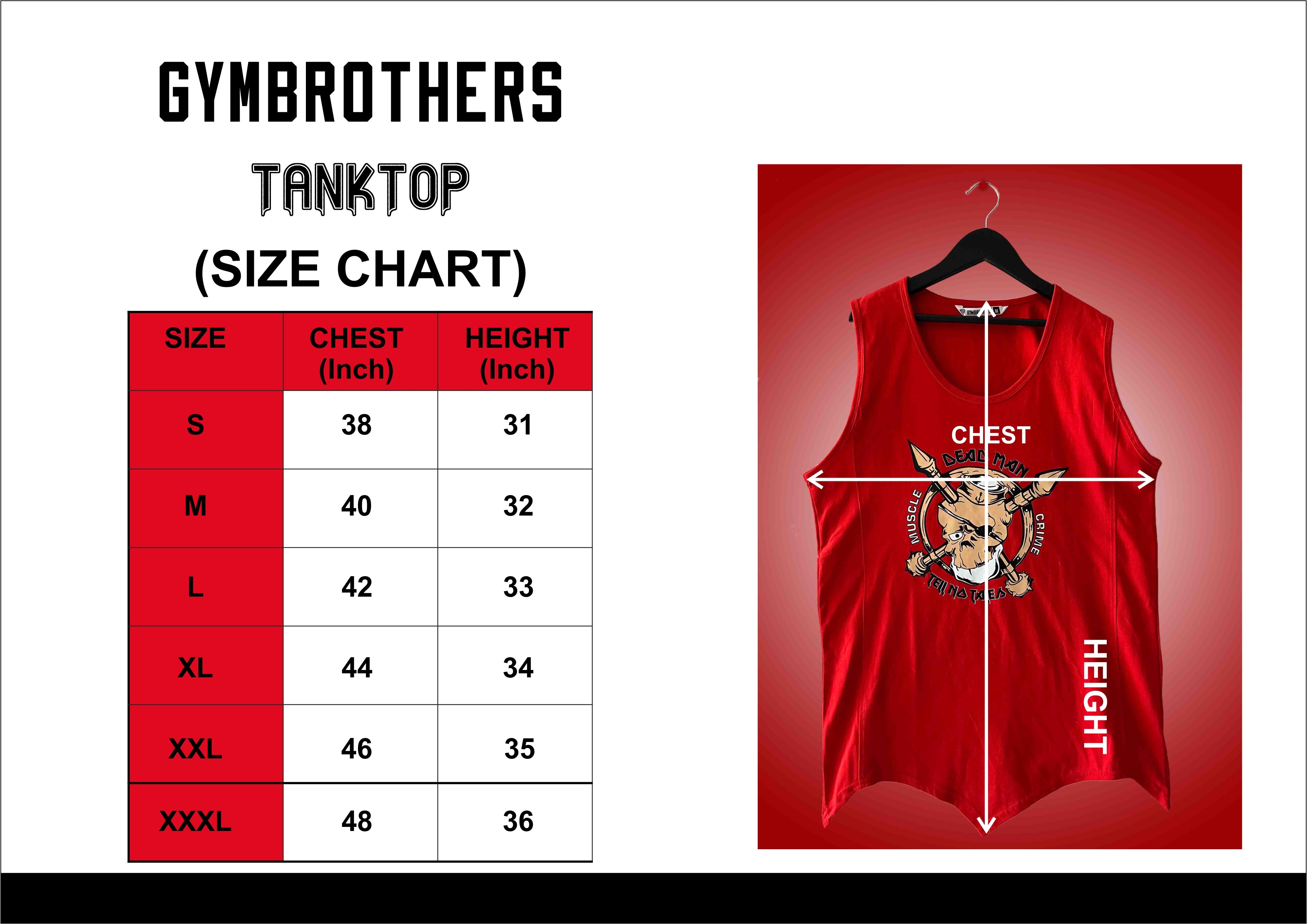 DEAD MAN TANK - RED