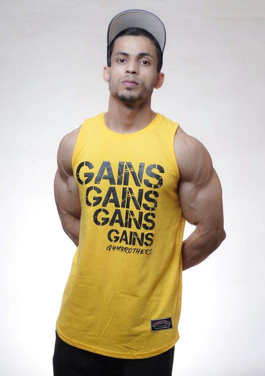 GAINS Tank Top for Men