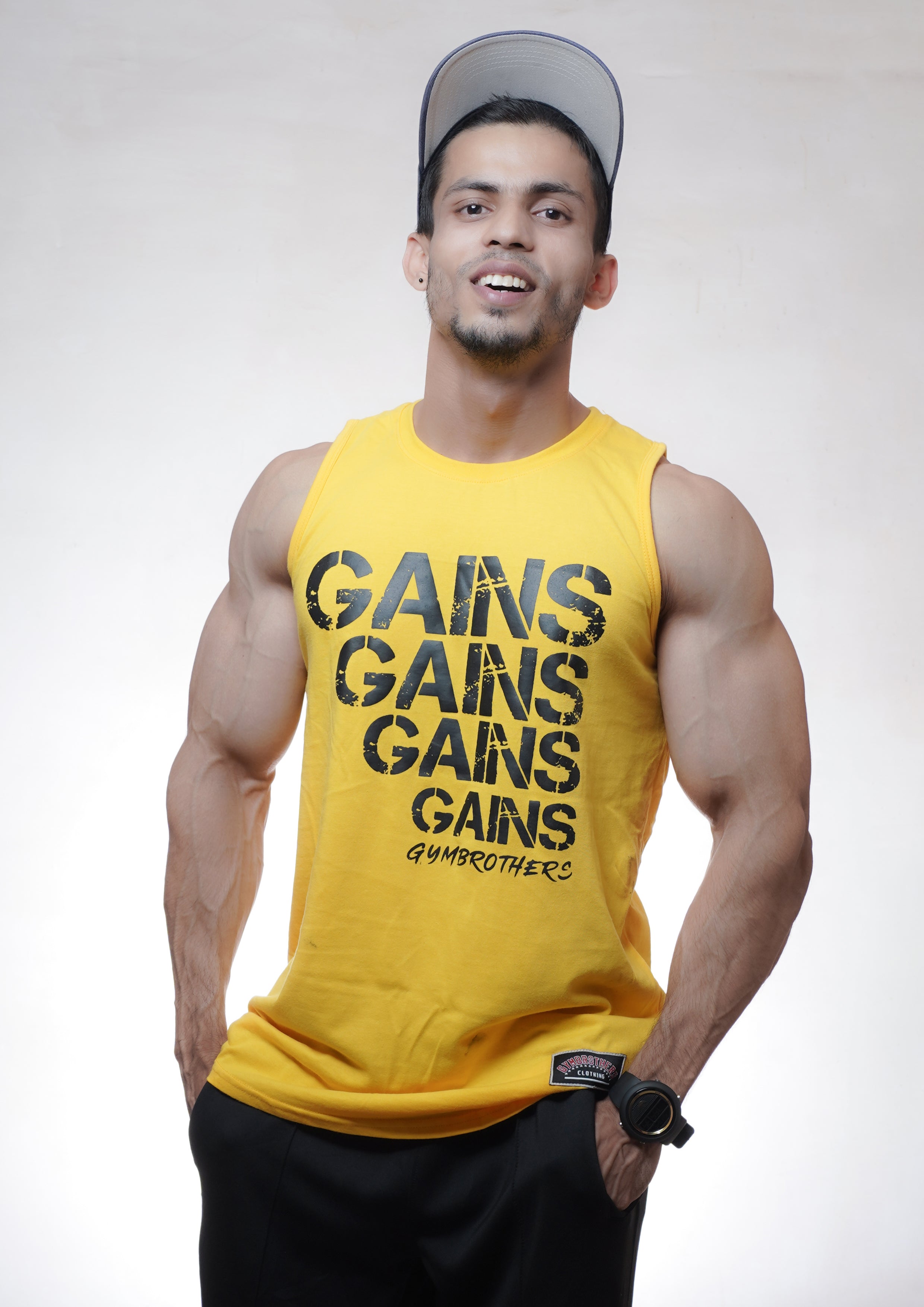 Gymbrothers Gains sleeveless