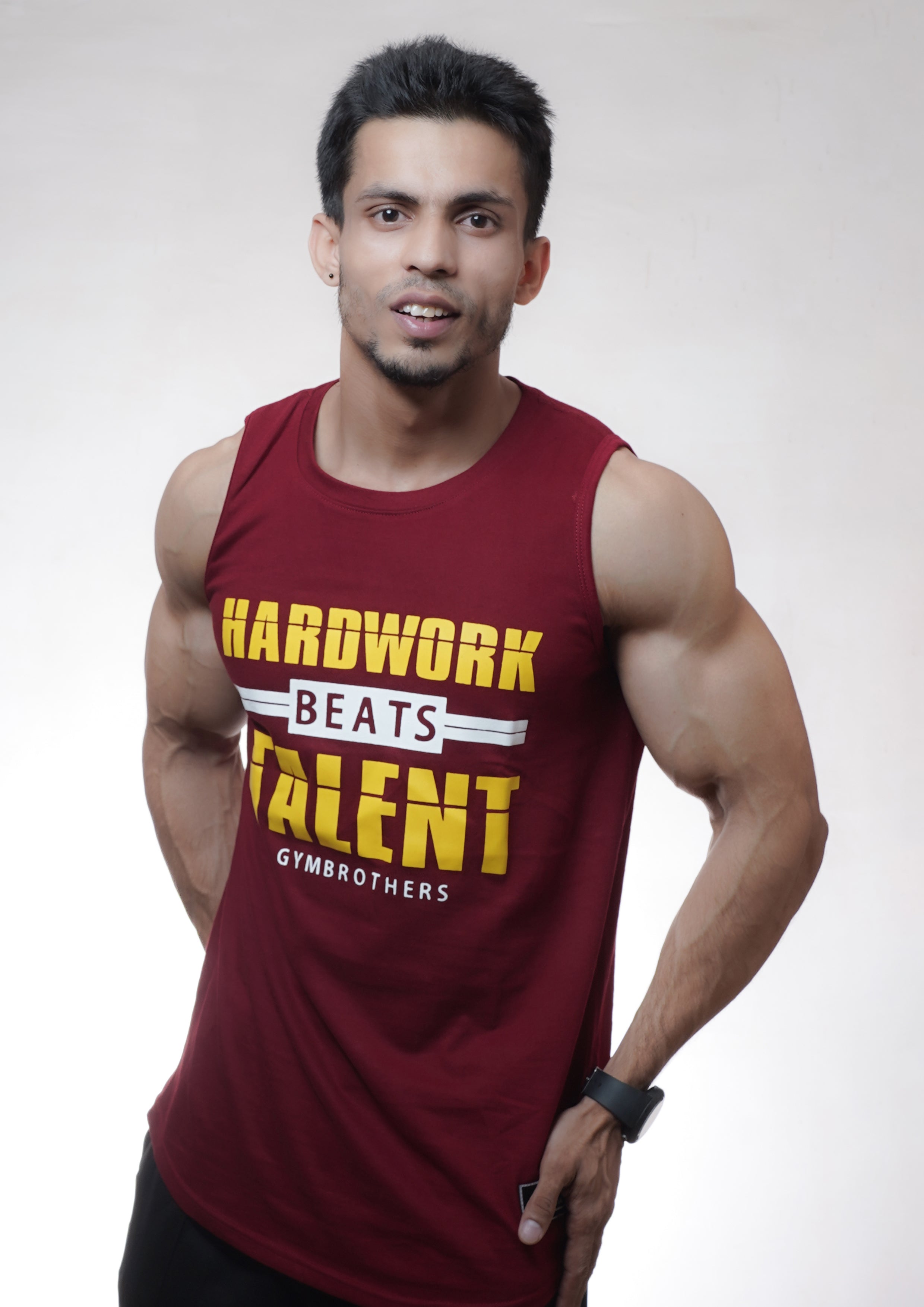 HARDWORK BEATS TALENT Tank Top for Men
