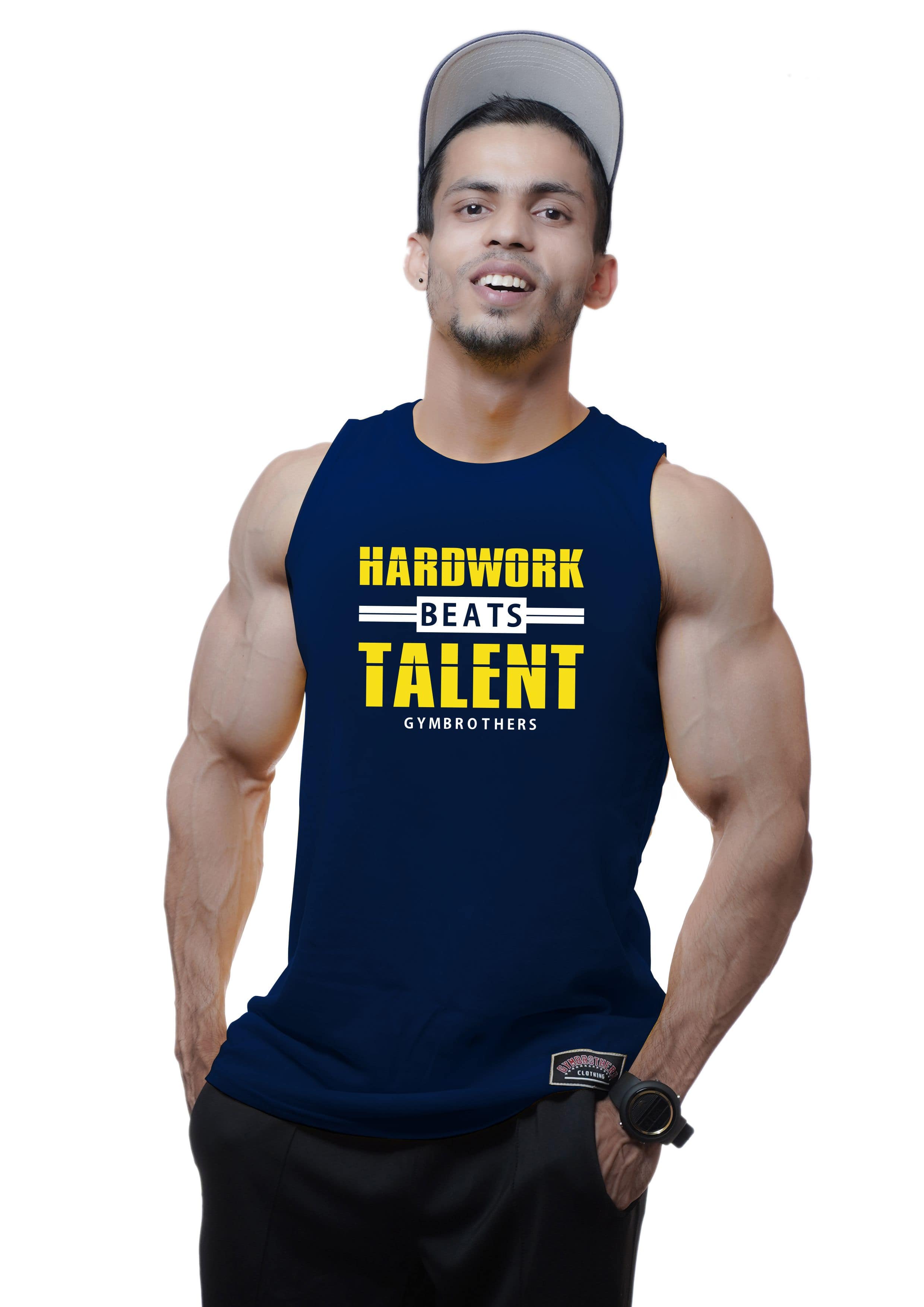HARDWORK BEATS TALENT Tank Top for Men
