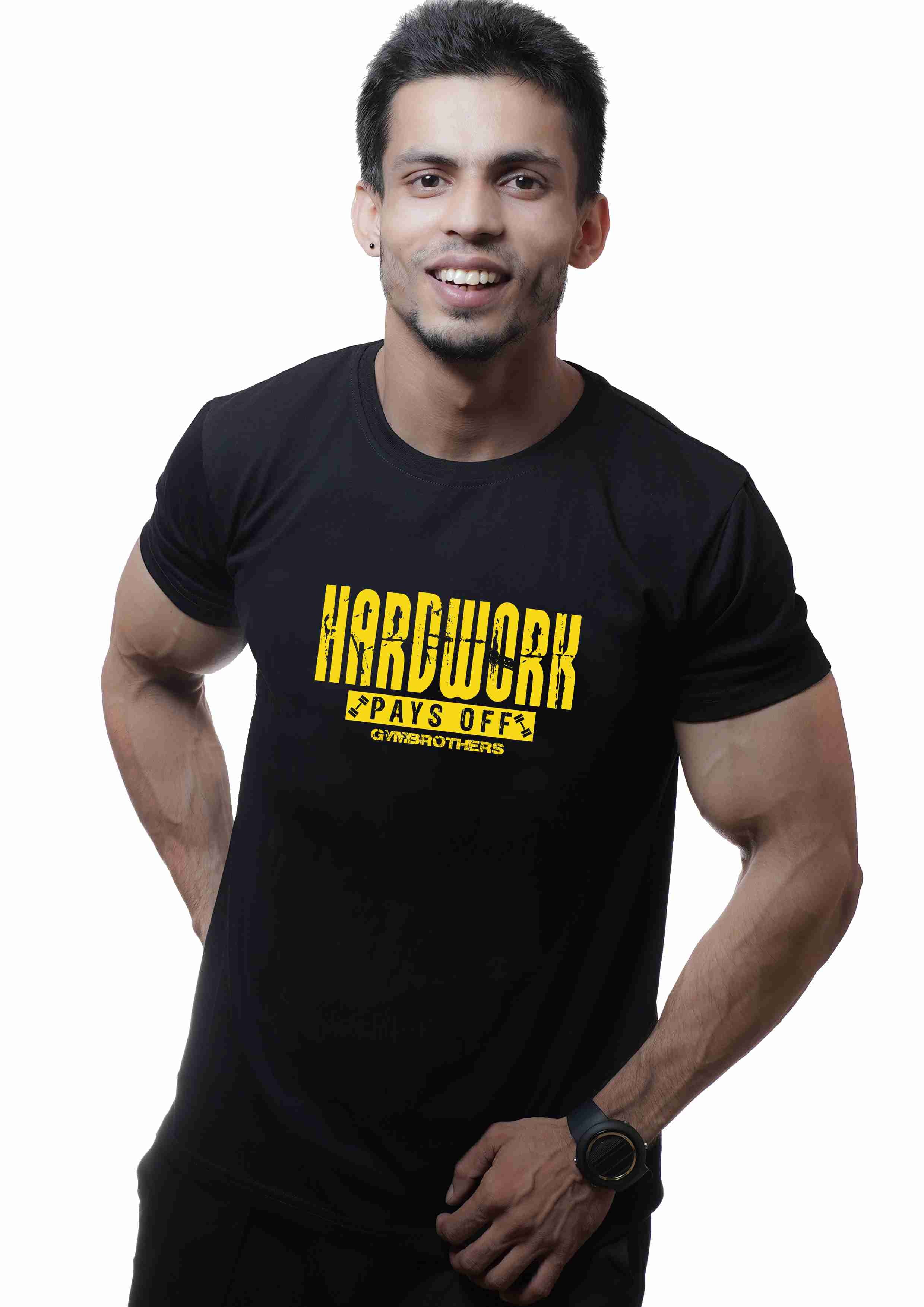 HARDWORK PAYS OFF Half Sleeve T-shirt