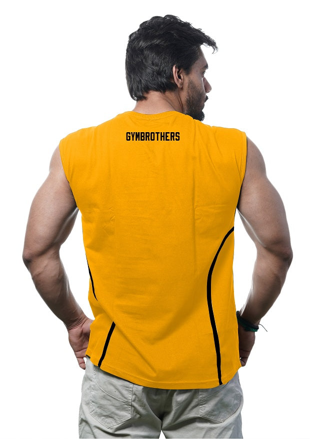 NEVER STOP TRYING Striped Tank Top Vest