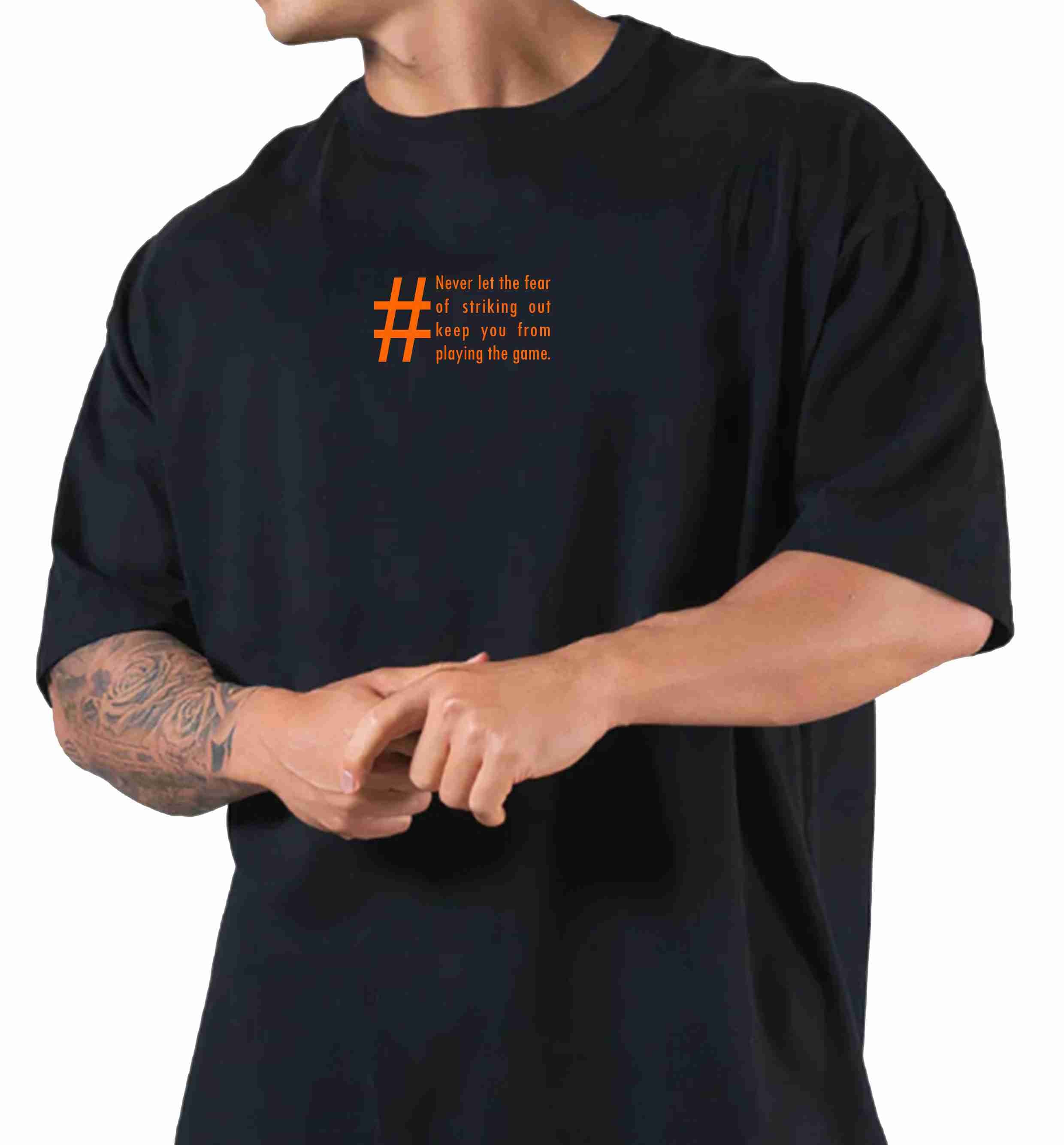 BIG SKULL PRINT Oversize T-shirt – Gymbrothers