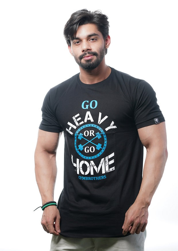 Go Heavy or Go Home tshirt 